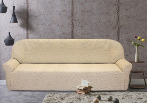 Нью-Йорк - Фэшн Саббиа (бежевый+другие цвета) Чехол на диван